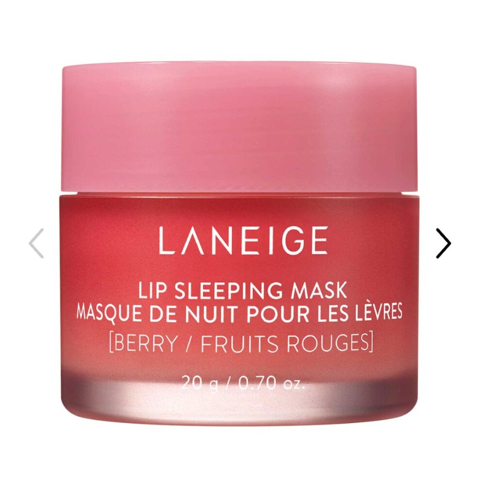 LANEIGE Lip Sleeping Mask in Berry - 20g Full Size / used once